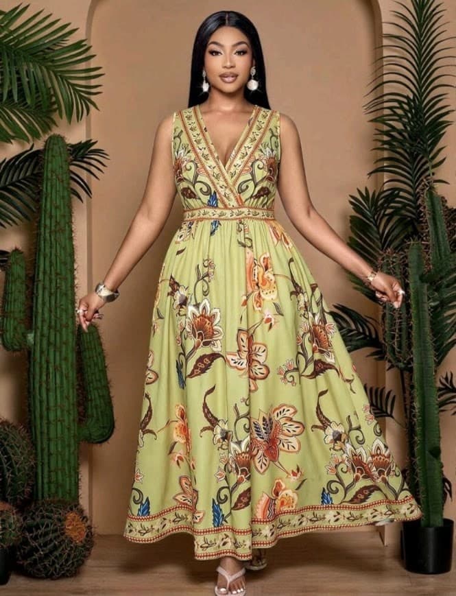 Sage Green Maxi Dress