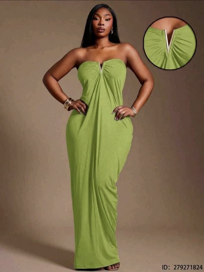 Lime Green Maxi Dress