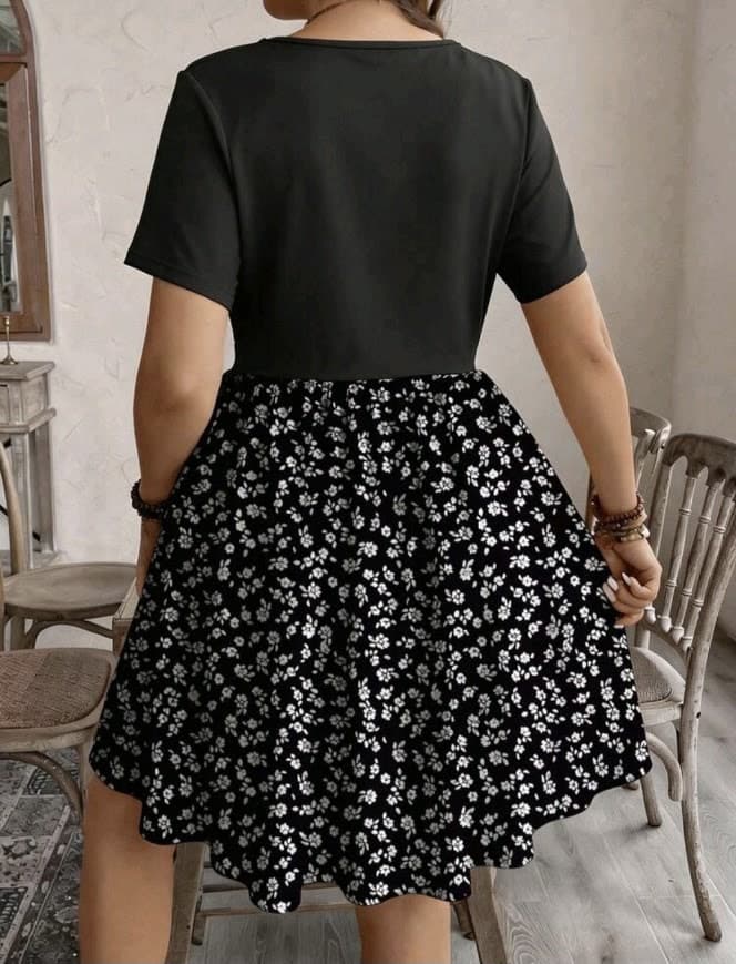 Floral Skater Dress